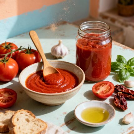 Ev yapımı domates salçası